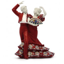 Couple of flamenco dancers from Nadal