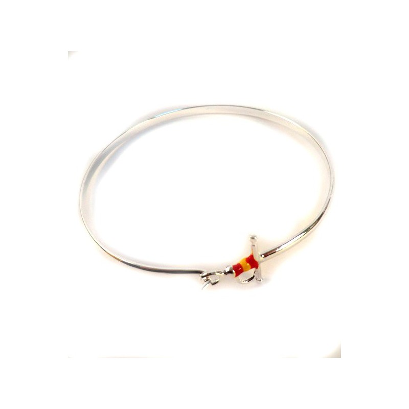 Bullfighting bracelets with estoque and Spanish flag Bullfighting bracelets with estoque and Spanish flag