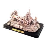 Réplica de la fuente de Cibeles de Madrid sobre peana, dos tamaños