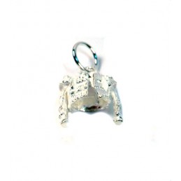 Taurine silver pendant "jacket" (chaquetilla)