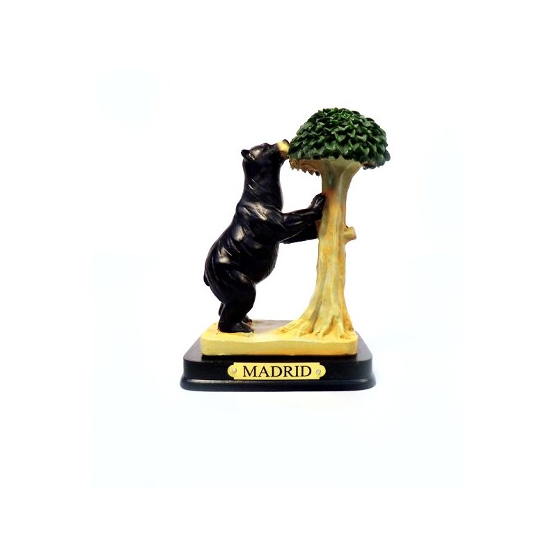 Bear and madrone tree figure Bear and madrone tree figure