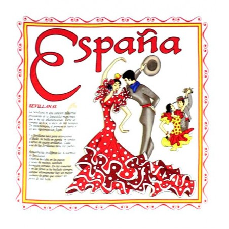 Paño de cocina Baile España