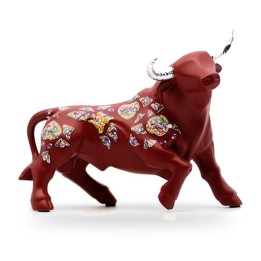 Figura de touro Sirenes da Nadal em porcelana – vista 4
