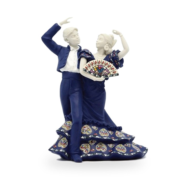 Figurine couple de danseurs de flamenco Nadal – vue 3