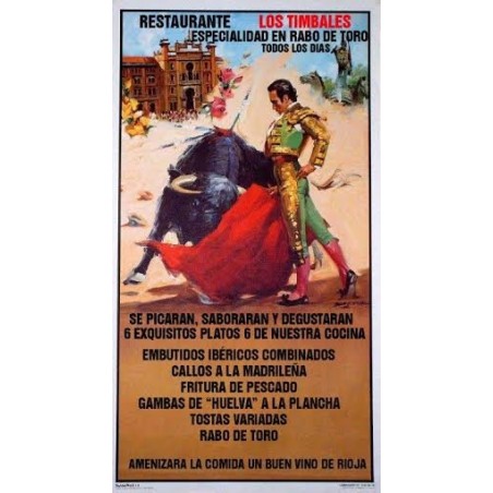 Plein taureaux affiches personnalisées