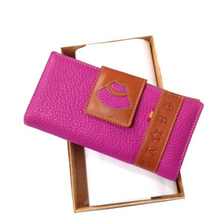 Women leather wallet, Capote and herds Irons