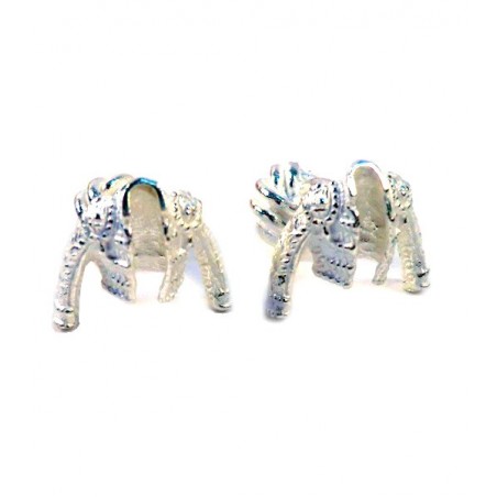 Bullfighting silver cufflinks "chaquetillas"