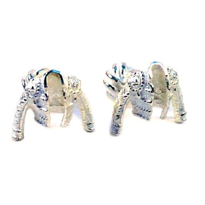 Gemelli taurini in argento sterling a forma di giacchetta