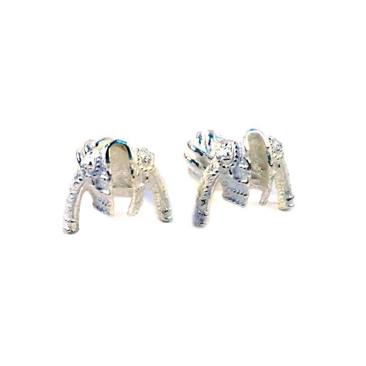 Gemelos taurinos de plata "chaquetillas"