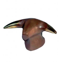 "Astas" bull bronze figure
