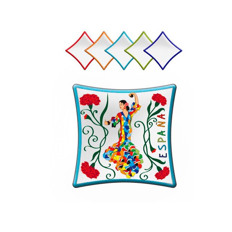 Plato flamenca Ole Mosaic Plato flamenca Ole Mosaic
