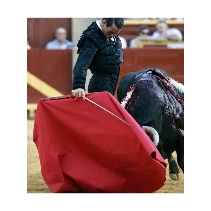 Muleta de torear profesional con estaquillador