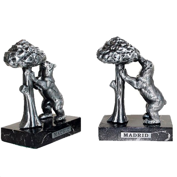 Figurine l'Ours et l'Arbousier en métal – vue 4