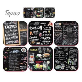 Untersetzer Tapas-Tafeln aus Kork (6er-Set)