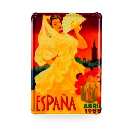 Plaques en métal vintage Espagne – vue 3