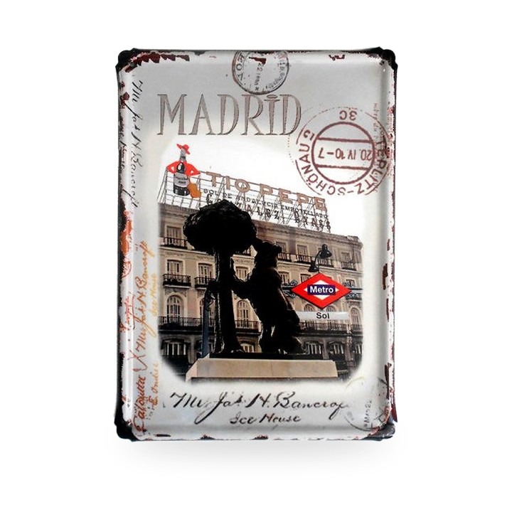 Targhe in metallo di Madrid – vista 8