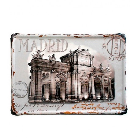 "Madrid"metallic plates