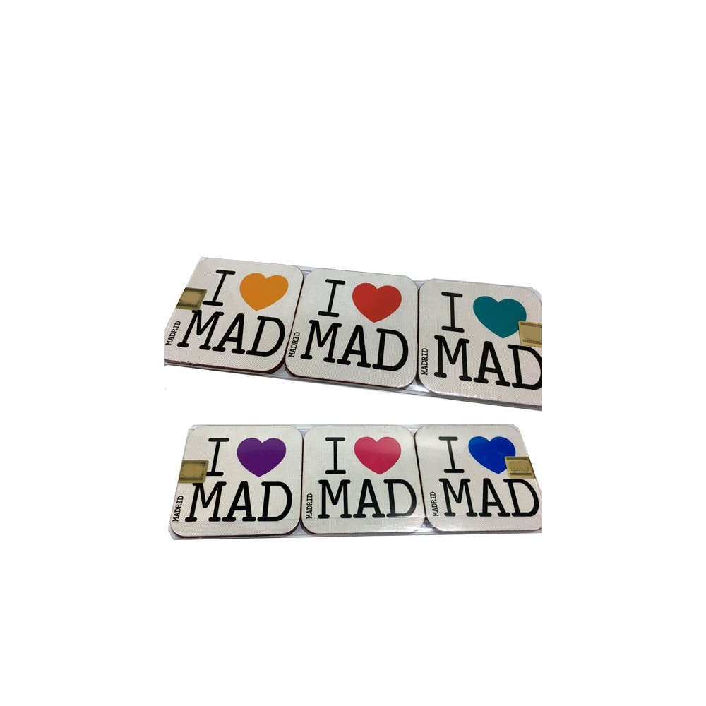 "I love Madrid" Coasters