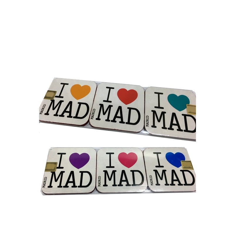 "I love Madrid" Coasters "I love Madrid" Coasters