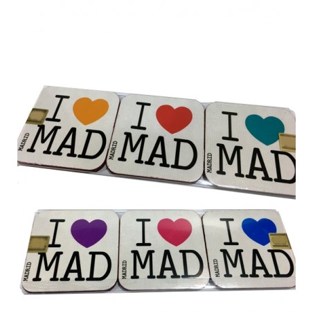 "I love Madrid" Coasters