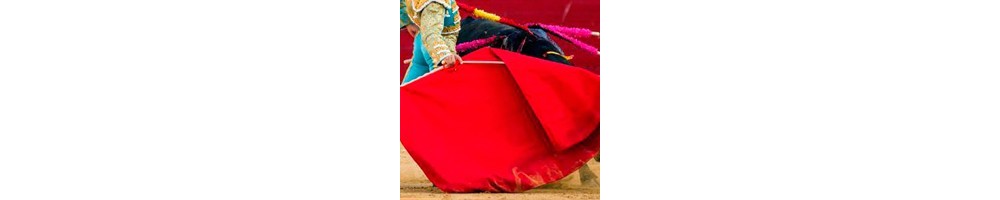 Muleta de torero para adultos y niños auténtica. Tienda taurina España