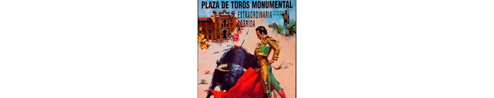 Carteles taurinos y flamencos personalizados envíos a todo el Mundo