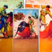 Poster taurini e di flamenco