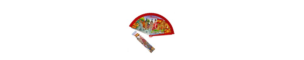 Abanicos Souvenirs de España, Madrid y Taurinos I Tienda ZiNGS Souvenirs de España