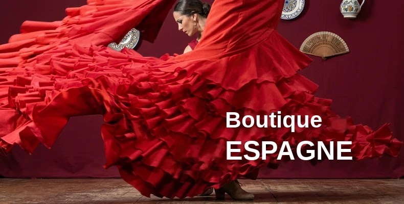 Boutique espagnole et souvenirs ZiNGS – Tenues de flamenco, éventails et cadeaux traditionnels